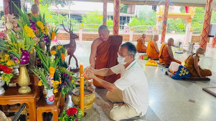 วัดธาตุกู่ทอง พิธีทำบุญและฟังเทศน์เพื่อเฉลิมพระธรรมบารมีสมเด็จพระนางเจ้าสิริกิติ์พระบรมราชินีนาถ